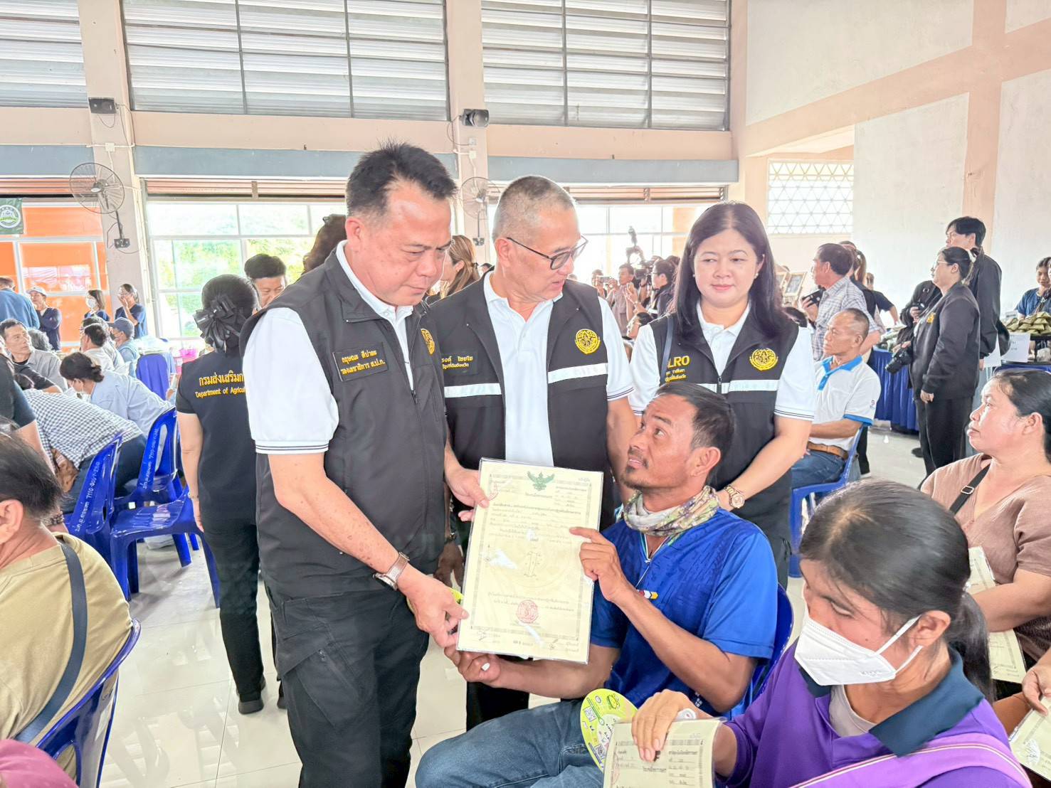 title - ส.ป.ก.ร่วมติดตามรัฐมนตรีช่วยว่าการกระทรวงเกษตรและสหกรณ์ (นางสาวปิยะรัฐชย์ ติยะไพรัช) ลงพื้นที่การตรวจราชการใน อำเภอดอยเต่า อำเภอแม่ริม จังหวัดเชียงใหม่